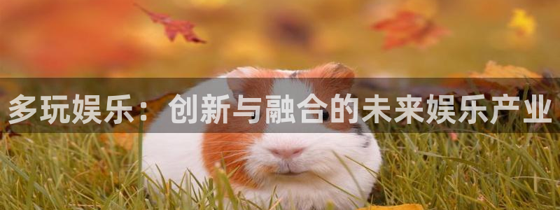 好彩运邀：多玩娱乐：创新与融合的未来娱乐产业